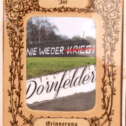 Nie wieder, Collage, ca. 9 x 13 cm, 2019