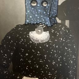 Frau Mustermann, 15 x 10 cm, 2024