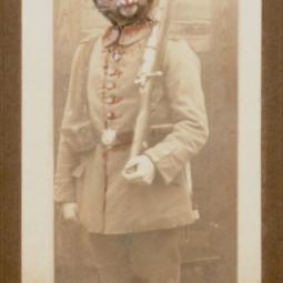 Hartmut's last shooting, 7 x 13 cm, 2020