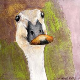White Jack, 10 x 10 cm, 2023