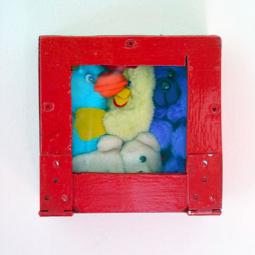 plüsch tv – stofftiere in kiste, 2006
